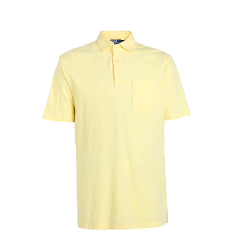 POLO RALPH LAUREN CLASSIC FIT COTTON-LINEN POLO SHIRT SIZE XL